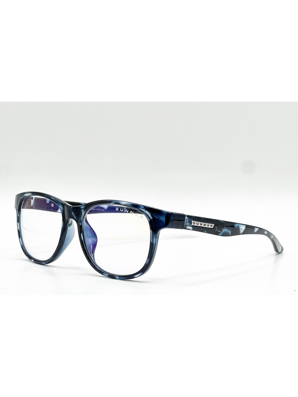 Gunnar Rush Kids Large Navy Tortoise Authentic Eyeglasses 49-15-133